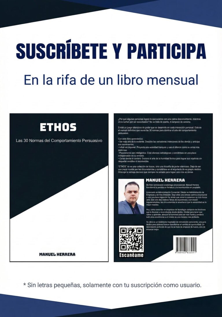 Suscríbete y Participa en la rifa de un libro mensual